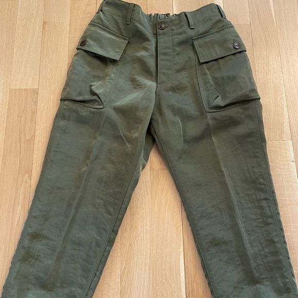 ⭐️HP⭐️Sage de Cret men’s olive green pants - Picture 2 of 8